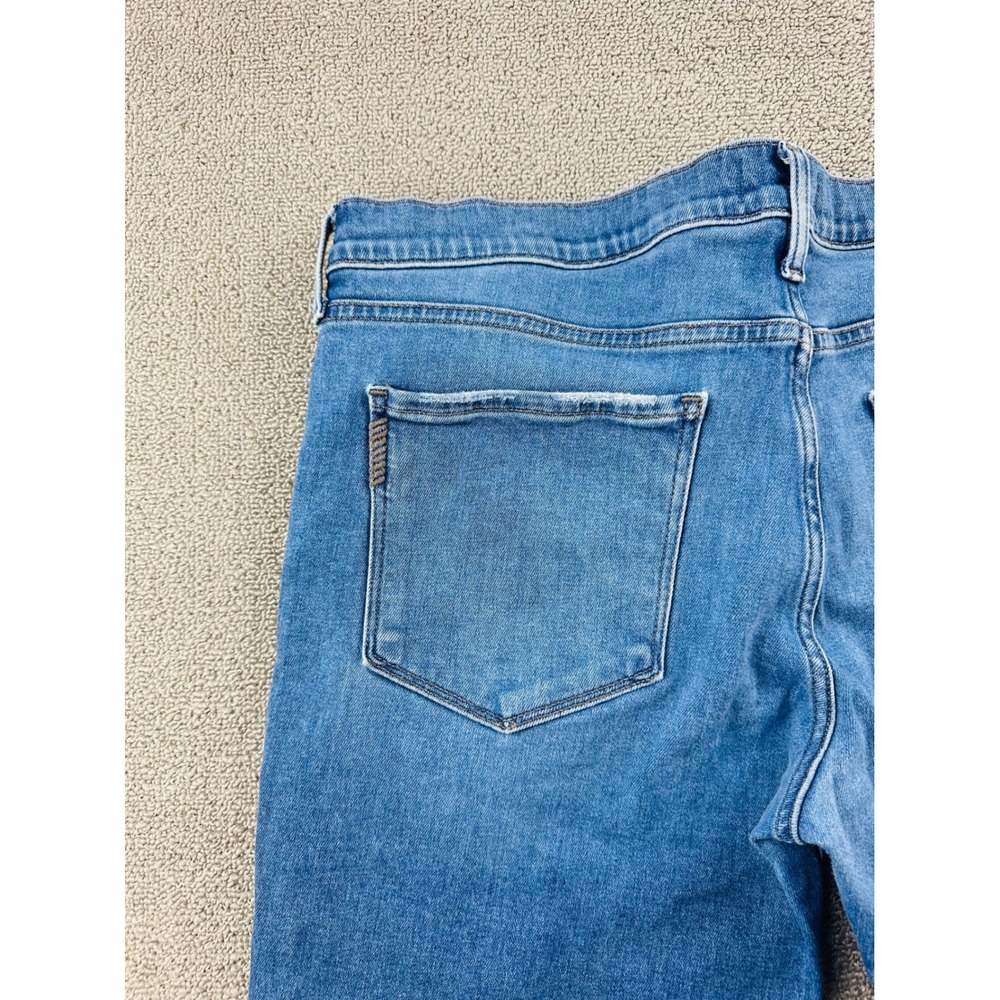 PAIGE Lennox Slim Fit Jeans 34 Blue Atwell‎ Wash Transcend Vintage Denim Stretch - Picture 12 of 12